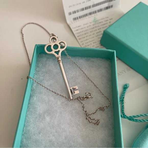 Tiffany & Co. Crown Key Necklace in Sterling Silver - Picture 6 of 10